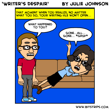 writer's despair